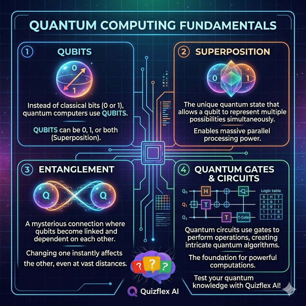 Illustration — Quantum computing in 60 seconds.